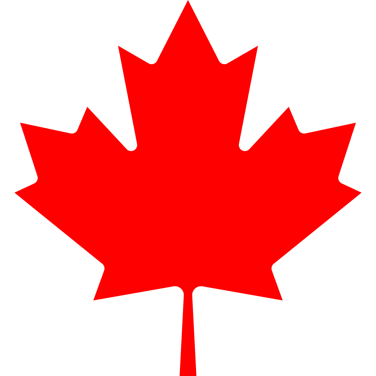 Maple Leaf flag emblem